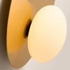 Plafonnier Disque Métal Doré Minimaliste Design Moderne - Salle de Bain Salon Chambre — Plateo