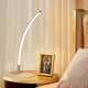 Lampe de Table Arche Aluminium Blanc Minimaliste Design - Chambre Bureau Salon — Arceau