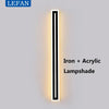 Rectangle Aluminium Noir et Blanc Minimaliste — Lumio