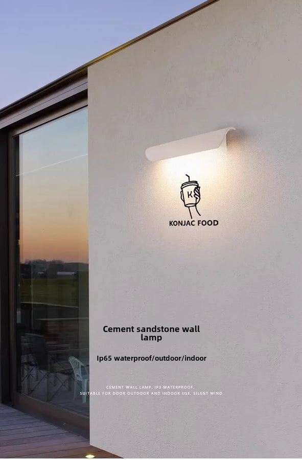 Brav Courbe Aluminium Blanc Minimaliste