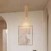 Plafonnier Cylindre Liège Naturel Minimaliste Design Moderne - Salon Chambre Salle à Manger — Antares