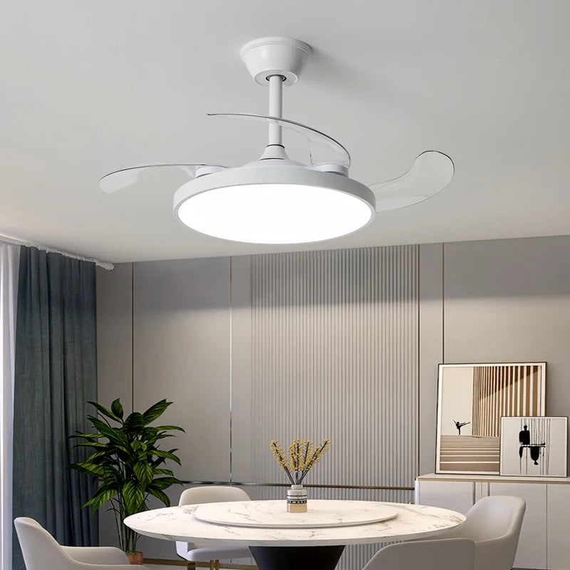 Suspension Anneau Acrylique Transparent et Métal Noir Minimaliste Design - Cuisine Salon Salle à Manger — Anulo