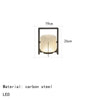 Lampadaire Lampe de Table Cylindre Tissu Beige Minimaliste Design - Salon Bureau Chambre — Stria et