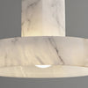 Suspension Anneaux Tissu Crème Minimaliste Design - Chambre Salon Cuisine — Fulgor