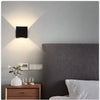 Talx Cube Aluminium Blanc Minimaliste
