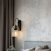 Applique Murale Demi-Sphère Pierre Beige Minimaliste Design Moderne - Chambre Salle de Bain Salon — Cëris