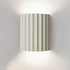 Applique Murale Cylindre Bois Texturé Minimaliste Design Moderne - Chambre Salle de Bain Salon — Colure