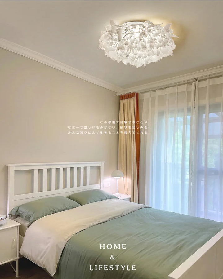 Hëris Nuage Tissu Blanc Éthéré