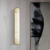 Geoffroy Cylindre Onyx Blanc et Laiton