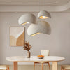 Suspension Cylindres Verre Fumé et Métal Noir - Chambre Salon Cuisine — Tubis