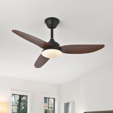 Ventilateur de Plafond Compact LED Tricolore