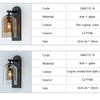 Orm Cloche Verre Fumé et Métal Noir
