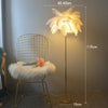 Lumis233 Plumes Rose Poudré Style Nordique