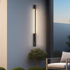 Encarna Cylindre Aluminium Noir Mat Minimaliste B
