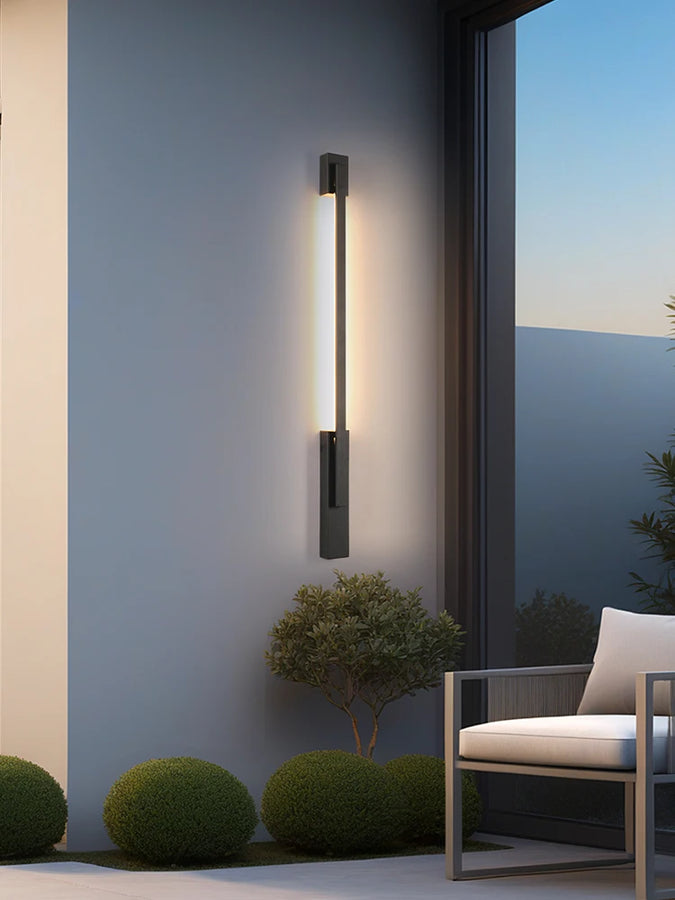 Encarna Cylindre Aluminium Noir Mat Minimaliste B