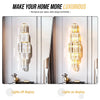 Harumi Cylindres Verre Transparent Art Déco