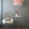 Lumis233 Plumes Rose Poudré Style Nordique
