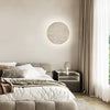 Applique Murale Cube Marbre Naturel Noir et Blanc - Chambre Salle de Bain Salon — Procyon