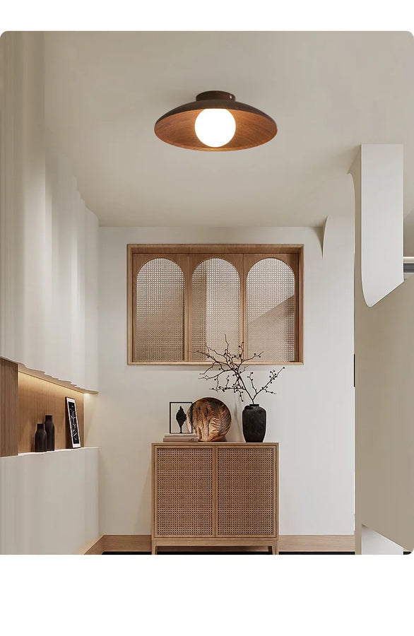 Tëlys Disque Bois Naturel Minimaliste