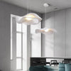 Suspension Vague Tissu Blanc Minimaliste Design - Chambre Salon Cuisine — Houle