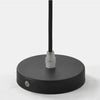 Suspension Cône Métal Noir Mat Minimaliste Design - Cuisine Salon Bureau — Effilé