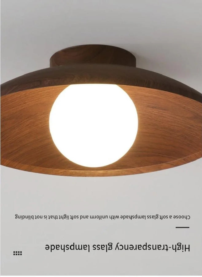 Tëlys Disque Bois Naturel Minimaliste