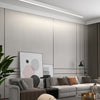 Elowen Linéaire Aluminium Noir Minimaliste
