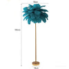 Lumis233 Plumes Rose Poudré Style Nordique