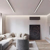 Elowen Linéaire Aluminium Noir Minimaliste