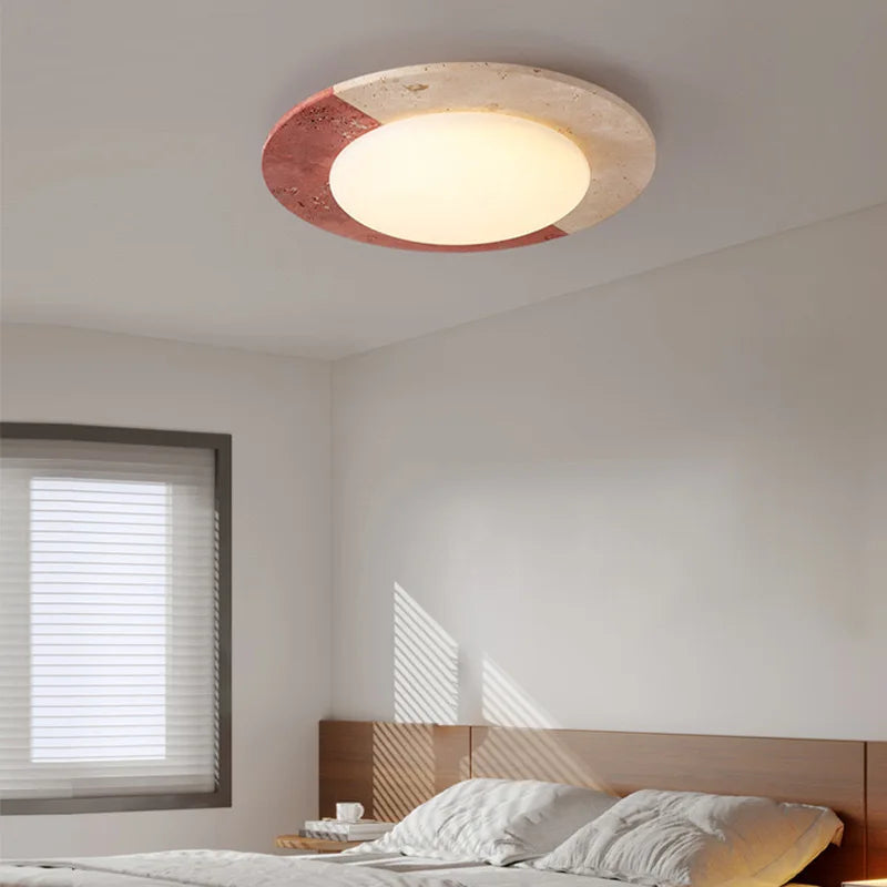 Plafonnier Nuage Métal Noir Épuré Design Moderne - Salle de Bain Salon Chambre — Algol