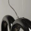 Fabrizia Arches Métal Noir Brillant Minimaliste