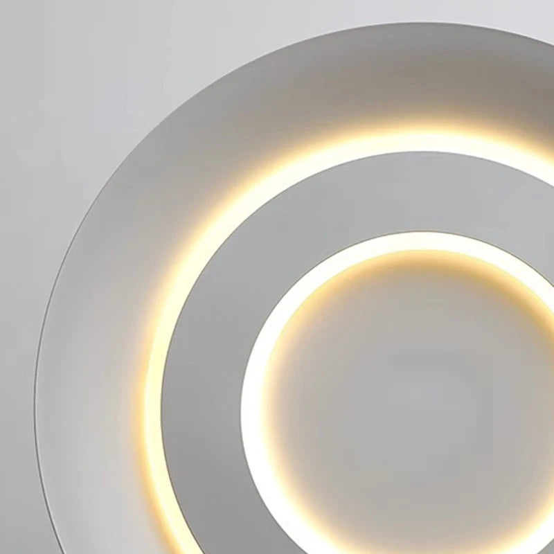 Paula Conique Métal Blanc Minimaliste
