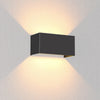 Rectangle Métal Noir Minimaliste — Radium