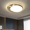 Plafonnier Anneau Métal Noir et Blanc Minimaliste Design Moderne - Salle de Bain Salon Chambre — Platino