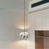 Suspension Cylindre Marbre Blanc Minimaliste Design - Chambre Salon Cuisine — Kyoto