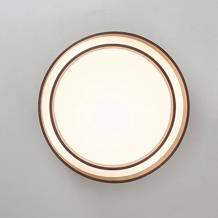 Plafonnier Art Déco Cylindre Verre Fumé Doré - Salon Salle à Manger Chambre — Grenat