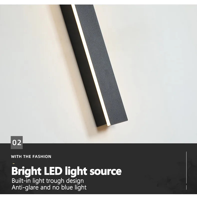 Edmond Ligne Acier Noir Mat Minimaliste