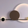 Natália Cercles Métal Multicolore Minimaliste