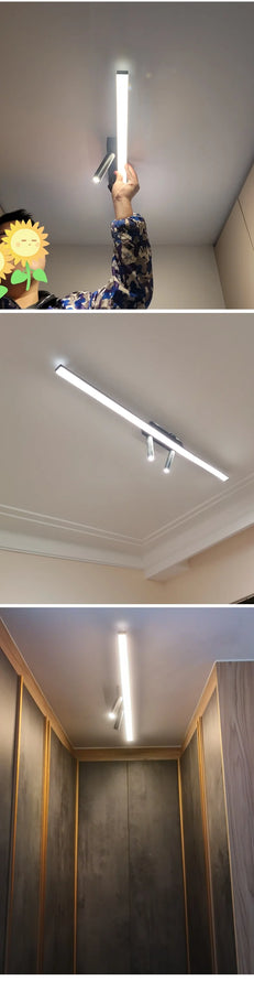 Reva Barre Acier Noir Mat Minimaliste