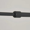 Applique Murale Bras Articulé Acier Noir Minimaliste Design Moderne Noire - Chambre Salle de Bain Salon — Calor