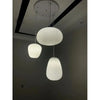 Rimini Trio Papier Plissé Blanc Minimaliste