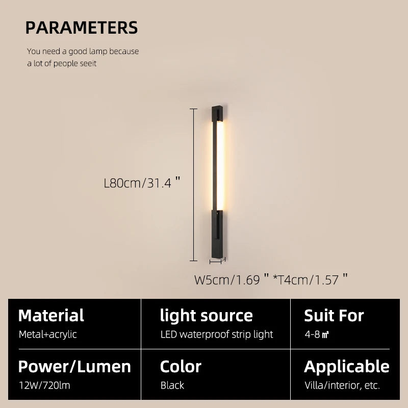Encarna Cylindre Aluminium Noir Mat Minimaliste B