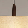 Suspension Anneaux Tissu Crème Minimaliste Design - Chambre Salon Cuisine — Onyx