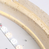Rasha Anneau Pierre Beige Minimaliste
