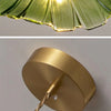 Atinuke Feuille Métal Vert Art Déco