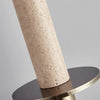Suspension Cylindre Acier Noir Mat Minimaliste Design - Chambre Salon Cuisine — Vivace