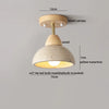 Rasha Anneau Pierre Beige Minimaliste