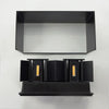Rectangle Métal Noir Minimaliste — Radium