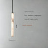 Consuelo Cylindre Albâtre Blanc Minimaliste