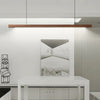 Suspension Barre Bois Naturel Minimaliste Design - Cuisine Chambre Salon — Linéo